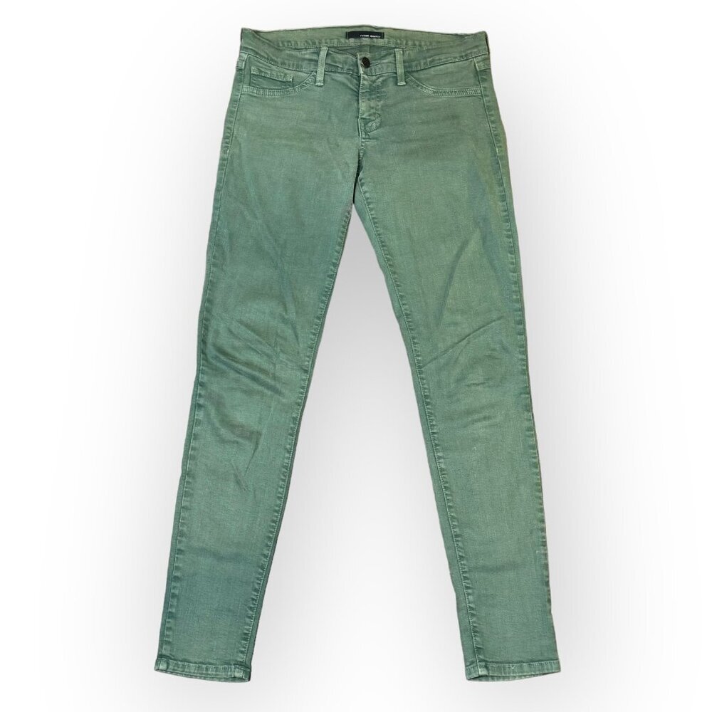Flying Monkey Low Rise Tall Jegging Pant in Green Skinny Fit Womens 9x31